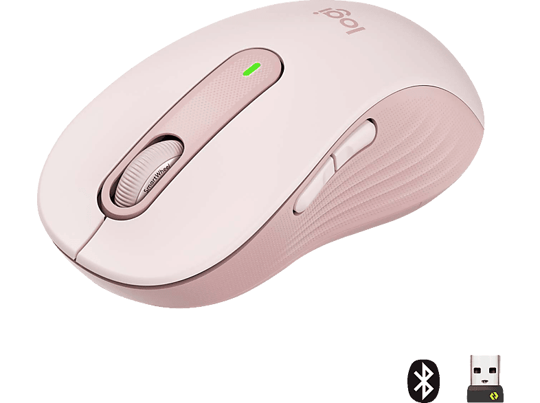 LOGITECH Signature M650 L kabellose Maus, Rose von LOGITECH