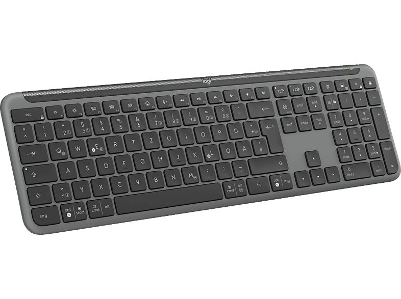 LOGITECH Signature Slim K950 für Windows, Mac, Chrome, Tastatur, Sonstiges, kabellos, Graphite von LOGITECH