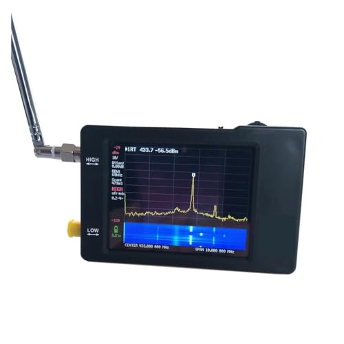 Vektor-Netzwerkanalysator 2,8-Zoll-Display, 100 kHz bis 960 MHz, tragbarer winziger analysator mit ESD-Schutz zur Antennenleistungsmessung von LOHXA