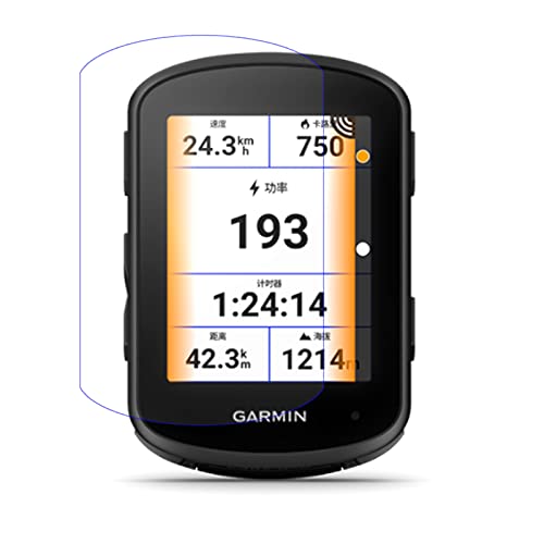 LOKEKE Für Garmin Edge 540 Solarglas Displayschutzfolie - Premium Hartglas Schutzfolie für Garmin Edge 540 Solar/540/840 Solar/840 von LOKEKE