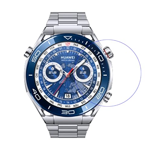 LOKEKE Kompatibel mit Huawei Watch Ultimate Panzerglas Schutzfolie, Premium Gehärtetem Glas Displayschutzfolie Kompatibel mit Huawei Watch Ultimate, aus Echtglas von LOKEKE