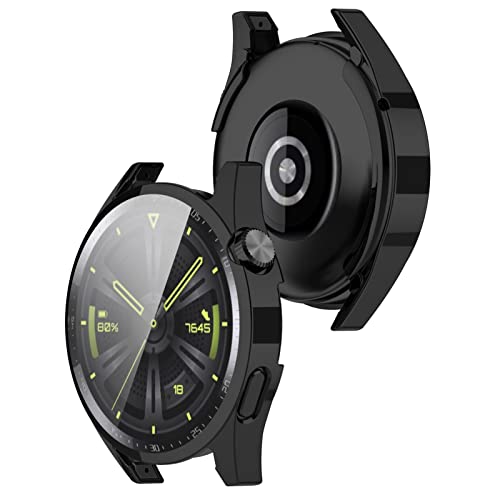 LOKEKE Schutzhülle für Huawei Watch GT 3, 46 mm, vollständige Abdeckung, TPU-Schutzhülle für Huawei Watch GT 3, 46 mm (TPU 46 mm) von LOKEKE