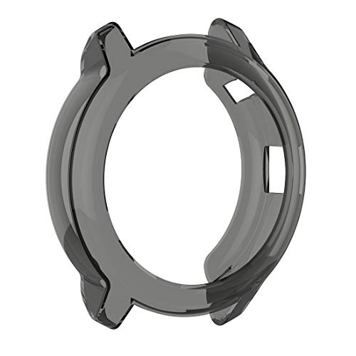 LOKEKE TPU-Schutzhülle für Garmin Vivoactive 3, Musik, weich, TPU, Schwarz von LOKEKE