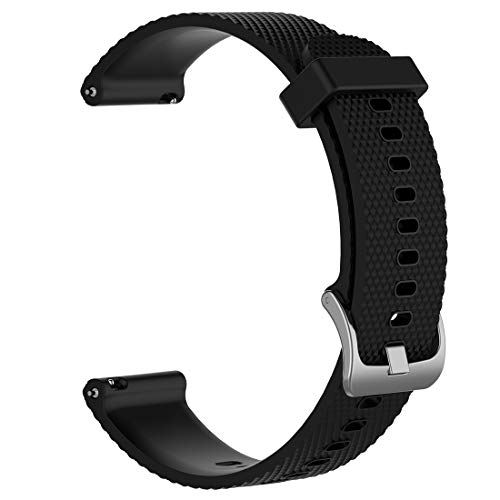 Lokeke 20 mm Dual Colors Samsung Galaxy Watch 42 mm Ersatzband Ersatzband Silikon Band Band für Samsung Galaxy Watch (42 mm) / Samsung Gear Sport SM-R600 von LOKEKE