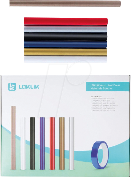 LOK RYJPJ0004 - Starter-Kit, für Loklik Auto Heat Press & ImPress™ Auto 2 von LOKLIK