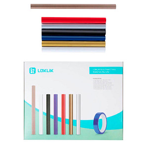 LOKLiK Starter-Bundle Aufbügelfolien-Set,  1 Set von LOKLiK