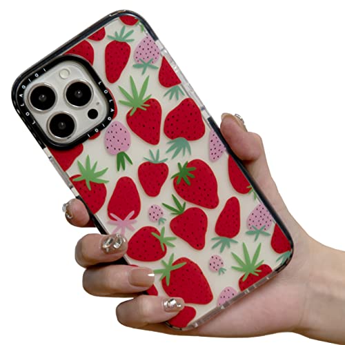 LOLAGIGI Schutzhülle für iPhone 13 Pro für Frauen, niedlicher Erdbeer-Druck, mädchenhaftes Design, Kawaii-Frucht-Cartoon-Muster für Mädchen, Teenager, weiche, klare TPU-Schutzhülle für iPhone 13 Pro LOLAGIGI Schutzhülle für iPhone 13 Pro für Frauen, niedlicher Erdbeer-Druck, mädchenhaftes Design, Kawaii-Frucht-Cartoon-Muster für Mädchen, Teenager, weiche, klare TPU-Schutzhülle für iPhone 13 Pro von LOLAGIGI