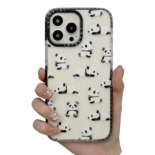LOLAGIGI Schutzhülle für iPhone 14 Plus, transparent, niedlich, Panda, Cartoon-Kunst, Tierdruck, mädchenhaftes Kawaii-Design, ästhetisches Cartoon-Muster für Mädchen, Teenager, weiche TPU-Handyhülle LOLAGIGI Schutzhülle für iPhone 14 Plus, transparent, niedlich, Panda, Cartoon-Kunst, Tierdruck, mädchenhaftes Kawaii-Design, ästhetisches Cartoon-Muster für Mädchen, Teenager, weiche TPU-Handyhülle von LOLAGIGI