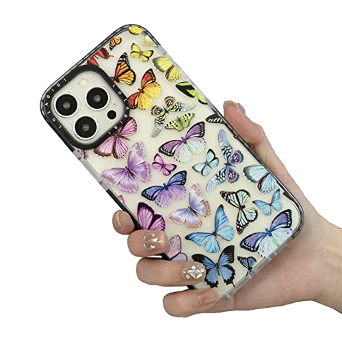 LOLAGIGI Schutzhülle für iPhone 14 Pro, niedliche Farbe, Schmetterling, Mädchen, ästhetisch, personalisiertes Design für Frauen, Mädchen, Teenager, weiche, transparente TPU-Hülle, 15,5 cm (6,1 Zoll) LOLAGIGI Schutzhülle für iPhone 14 Pro, niedliche Farbe, Schmetterling, Mädchen, ästhetisch, personalisiertes Design für Frauen, Mädchen, Teenager, weiche, transparente TPU-Hülle, 15,5 cm (6,1 Zoll) von LOLAGIGI
