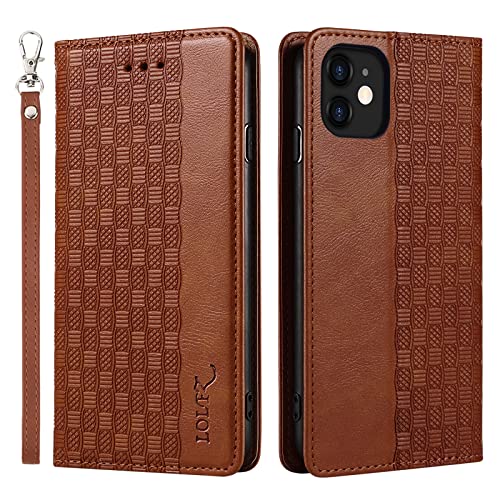 LOLFZ Hülle für iPhone 11, Leder Handyhülle Kartenfach Ständer Handschlaufe Magnetische Klappbare Stoßfeste Schutzhülle für iPhone 11 - Braun LOLFZ Hülle für iPhone 11, Leder Handyhülle Kartenfach Ständer Handschlaufe Magnetische Klappbare Stoßfeste Schutzhülle für iPhone 11 - Braun von LOLFZ