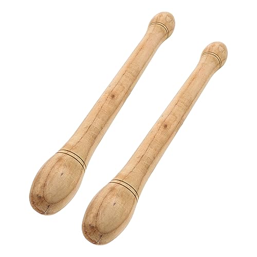 LOLIPPYY 1 Paar Trommelstock Zubehör für Trommelschlägel Trommelstöcke aus Holz Massive Holztrommelstiele Schlaginstrument Trommelschlägel Percussion Instrument Drum Stick LOLIPPYY 1 Paar Trommelstock Zubehör für Trommelschlägel Trommelstöcke aus Holz Massive Holztrommelstiele Schlaginstrument Trommelschlägel Percussion Instrument Drum Stick von LOLIPPYY