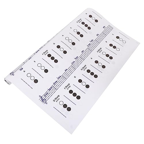 LOLIPPYY 1 Stück Akkord Spektrum Grifftabelle Griffdiagramm-poster Führung Trompete Grunddiagramm Akkorde Leitfaden Für Anfänger Finger Beschichtetes Papier Weiß LOLIPPYY 1 Stück Akkord Spektrum Grifftabelle Griffdiagramm-poster Führung Trompete Grunddiagramm Akkorde Leitfaden Für Anfänger Finger Beschichtetes Papier Weiß von LOLIPPYY