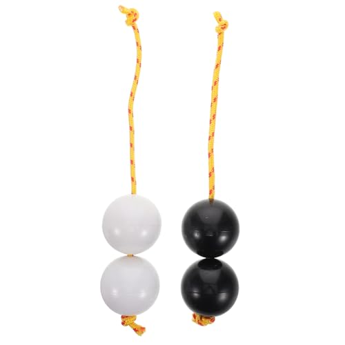 LOLIPPYY 2 Paar Maracas Musikkugel Shaker Instrument Musikalisches Schüttelball Instrument Rhythmus Sandball Musikinstrument Schüttelbälle Musikball Shaker Musikbälle Kunststoff von LOLIPPYY