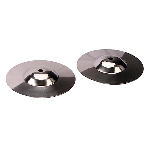 LOLIPPYY 2 Stück Silberbecken Zubehör Für Musikinstrumente Becken Trommel Fingerzymbale Silbernes Accessoire Schlaginstrumente Instrumentenzubehör Crash-becken Silver LOLIPPYY 2 Stück Silberbecken Zubehör Für Musikinstrumente Becken Trommel Fingerzymbale Silbernes Accessoire Schlaginstrumente Instrumentenzubehör Crash-becken Silver von LOLIPPYY