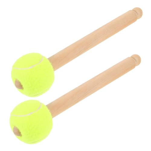 LOLIPPYY 2Stücke Trommelstöcke Bass Drum Mallet mit Holzgriff für Anfänger und Profis Perfektes Zubehör für Blaskapellen und Bands Ergonomisches Design LOLIPPYY 2Stücke Trommelstöcke Bass Drum Mallet mit Holzgriff für Anfänger und Profis Perfektes Zubehör für Blaskapellen und Bands Ergonomisches Design von LOLIPPYY