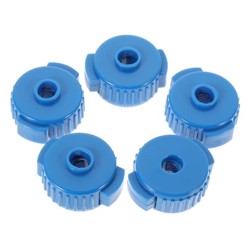 LOLIPPYY 5 Stück Schnellveröffentlichungshut Schnellfreisetzungsnuss Becken Bausatz Zymbalnüsse Zubehör für Trommeln Trommelnüsse Trommel-Ersatzmuttern Plastik Blue LOLIPPYY 5 Stück Schnellveröffentlichungshut Schnellfreisetzungsnuss Becken Bausatz Zymbalnüsse Zubehör für Trommeln Trommelnüsse Trommel-Ersatzmuttern Plastik Blue von LOLIPPYY