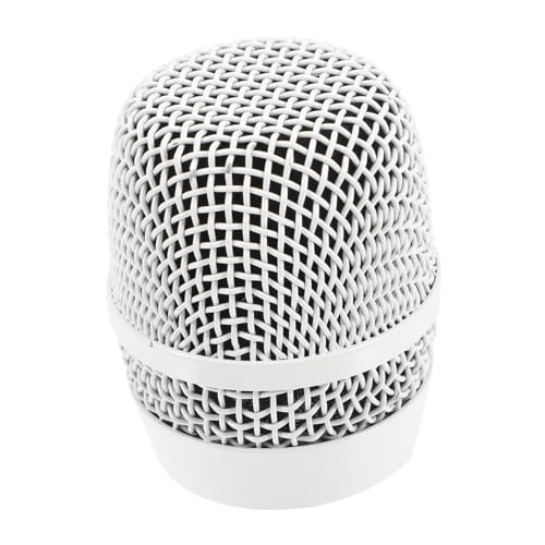LOLIPPYY Mikrofon Ersatzmetallkopf Metallnetz Kopfbedeckung für Drahtlose Mikrofone Leicht zu Installieren für Ktv Konferenzen und Bühnenperformances Perfektes LOLIPPYY Mikrofon Ersatzmetallkopf Metallnetz Kopfbedeckung für Drahtlose Mikrofone Leicht zu Installieren für Ktv Konferenzen und Bühnenperformances Perfektes von LOLIPPYY