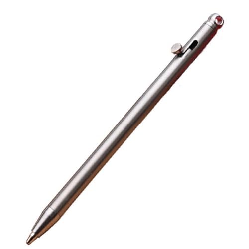 LOLPALONE Reisefertiger Grauer -Mini-Bolzen-Stift, Kompakter Schlüsselanhänger-Kugelschreiber für Unterschriften LOLPALONE Reisefertiger Grauer -Mini-Bolzen-Stift, Kompakter Schlüsselanhänger-Kugelschreiber für Unterschriften von LOLPALONE
