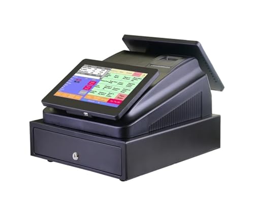 Elektronische Registrierkasse Intelligente integrierte elektronische Registrierkasse mit 10,1 Zoll und Doppelbildschirm, Touchscreen, keine Softwareinstallation erforderlich von LOMCOT