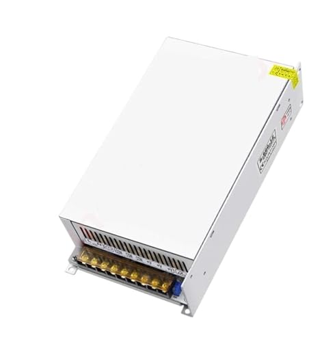 Schaltnetzteil-Adapter 1200W Schaltnetzteil DC 12V 18V 24V 36V 48V 60V 70V 72V AC 100-240V SMPS CNC Einstellbare Spannung for LED Stirp Motor(36V 33.3A) von LOMCOT