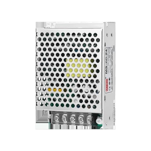 Schaltnetzteil-Adapter 60W Schaltnetzteil AC zu DC 5V 12A 12V 5A 15V 4A 24V 2,5A Mini Ultradünner Einzelausgangstransformator MS-60-24(5V) von LOMCOT