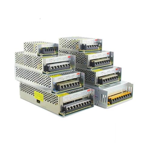 Schaltnetzteil-Adapter DC 5V 12V 24V 36V 48V Schaltnetzteil, 2A 3A 4A 5A 8A 10A 15A 20A 30A 40A 50A Transformator Power LED-Beleuchtungsadapter(24V,10 A) von LOMCOT