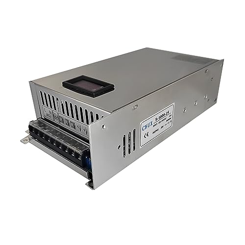 Schaltnetzteil-Adapter DC einstellbares 1000-W-Schaltnetzteil mit Display 12 V 15 V 24 V 36 V 40 V 48 V 55 V 60 V 72 V 80 V 90 V AC zu DC SMPS(0-36V) von LOMCOT