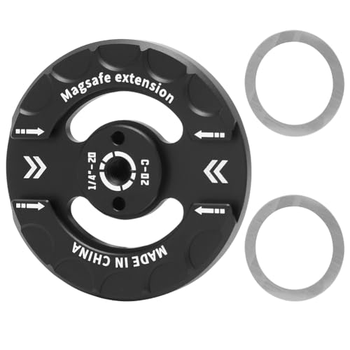 LOMUG Magnetische Stativhalterung, kompatibel mit Magsafe iPhone 16, 15, 14, 13, 12 Pro Max Plus Serie, magsafe Stativhalterung mit Cold Shoe 1/4 Zoll Gewinde Klebering für Videoaufnahmen LOMUG Magnetische Stativhalterung, kompatibel mit Magsafe iPhone 16, 15, 14, 13, 12 Pro Max Plus Serie, magsafe Stativhalterung mit Cold Shoe 1/4 Zoll Gewinde Klebering für Videoaufnahmen von LOMUG