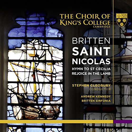 Britten: Saint Nicolas/Hymn to St Cecilia/Rejoice the Lamb von LONDON SYMPHONY ORCHESTRA LSO