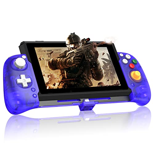 LONGYI Retroflag Switch Handheld Controller Kompatibel mit N-Switch/OLED, Einteiliger Ergonomischer Joypad Controller, Hall-Effekt Sense Joystick, 6-Achsen Gyro Funktion, Vibration, Turbo LONGYI Retroflag Switch Handheld Controller Kompatibel mit N-Switch/OLED, Einteiliger Ergonomischer Joypad Controller, Hall-Effekt Sense Joystick, 6-Achsen Gyro Funktion, Vibration, Turbo von LONGYI
