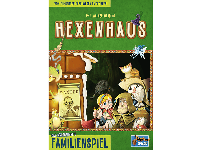 LOOKOUT Hexenhaus Gesellschaftsspiel Mehrfarbig LOOKOUT Hexenhaus Gesellschaftsspiel Mehrfarbig von LOOKOUT