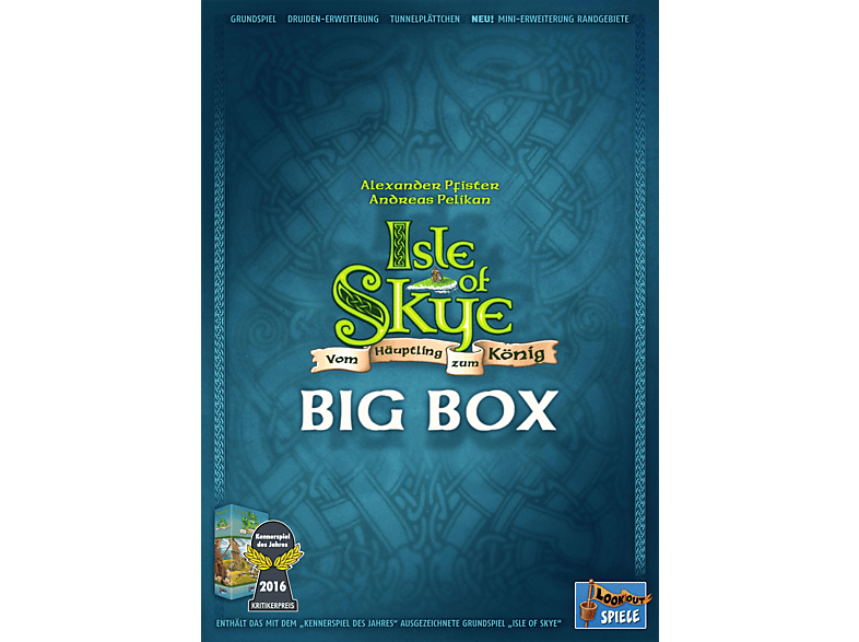 LOOKOUT Isle of Skye Big Box Strategiespiel Mehrfarbig von LOOKOUT