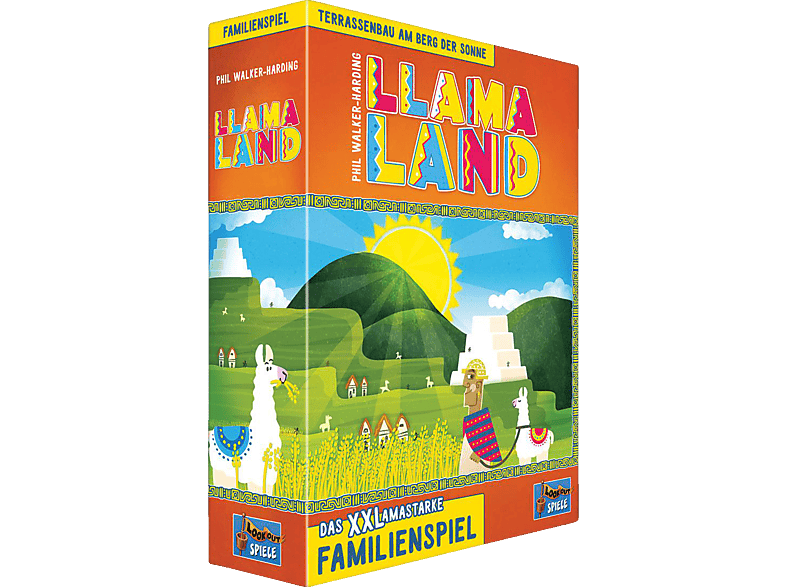 LOOKOUT Llamaland Familienspiel Mehrfarbig von LOOKOUT