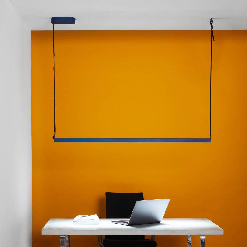LOOM DESIGN LED-Hängeleuchte Belto, blau von LOOM DESIGN