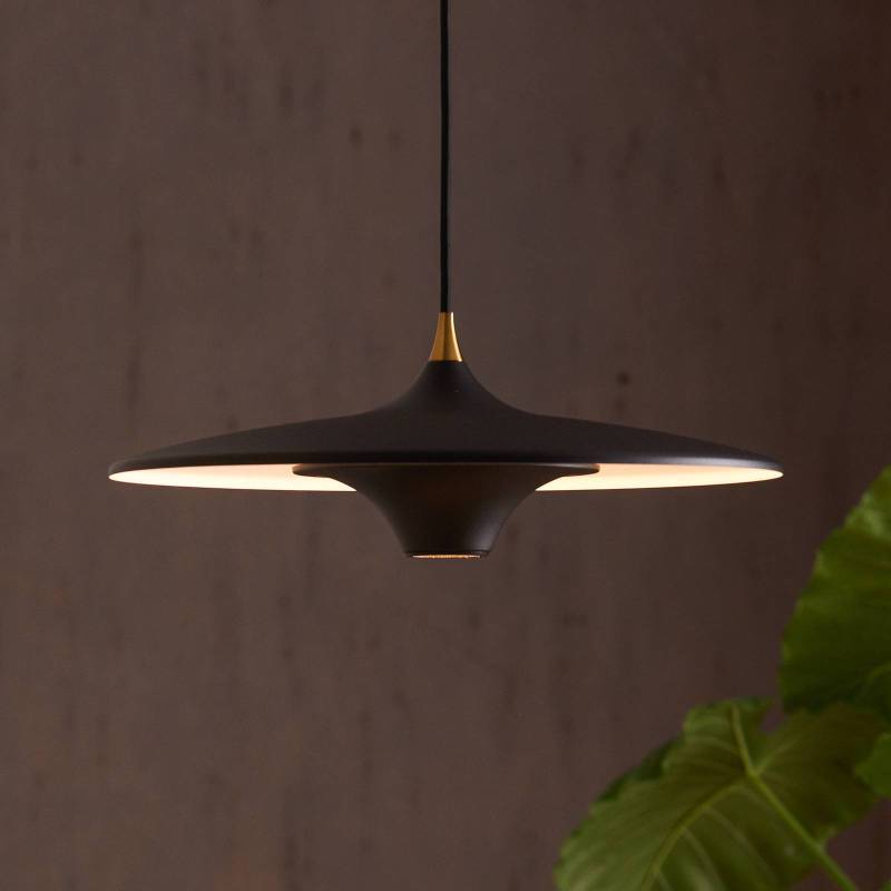 LOOM DESIGN LED-Hängeleuchte Moja, Ø 42 cm, schwarz von LOOM DESIGN