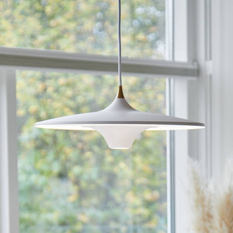 LOOM DESIGN LED-Hängeleuchte Moja, Ø 42 cm, weiß von LOOM DESIGN
