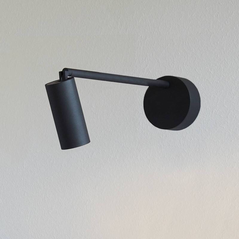 LOOM DESIGN LED-Strahler Iris, schwarz, Aluminium, Ø 4,5 cm von LOOM DESIGN