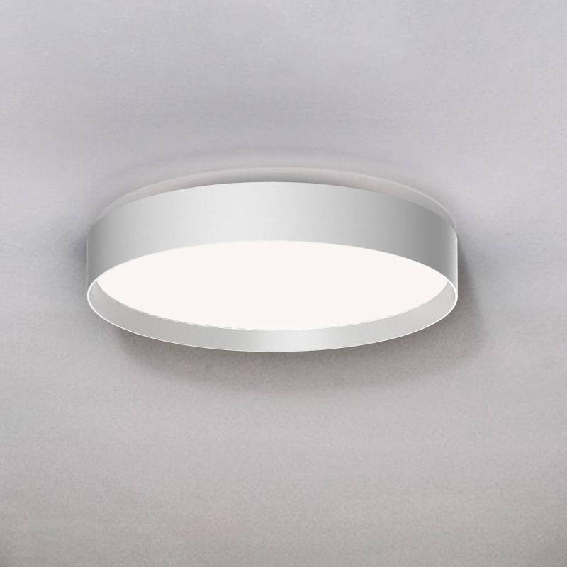 LOOM DESIGN LED-Deckenleuchte Lucia, weiß, Ø 35 cm Aluminium von LOOM DESIGN