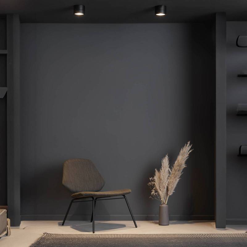 LOOM DESIGN Ray LED-Deckenspot Ø9,3cm 13W schwarz von LOOM DESIGN