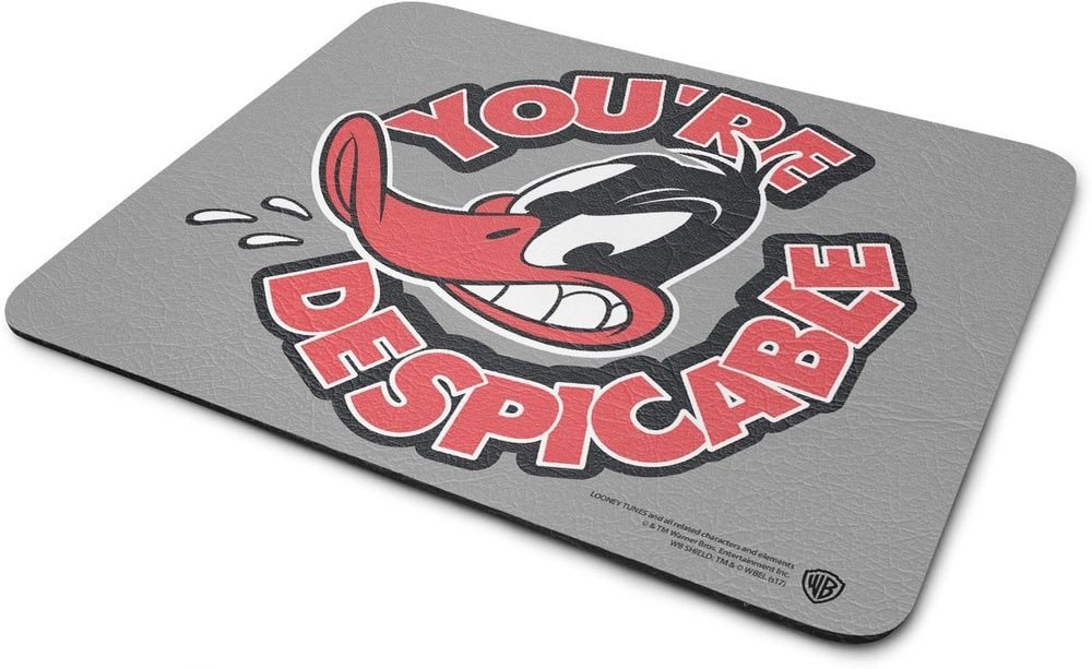 LOONEY TUNES Mauspad Daffy Duck Youre Despicable Mouse Pad LOONEY TUNES Mauspad Daffy Duck Youre Despicable Mouse Pad von LOONEY TUNES