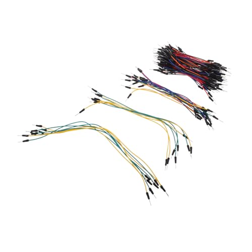 LOORGVEL 130St Steckkabel Elektronik zubehör Verpackungsseilband Schleifenpullover Kit-Modell Stecker-Jumper Autokabel Elektrowerkzeuge Haushaltsplatinen Steckbrett und Schaltdrähte Abs von LOORGVEL