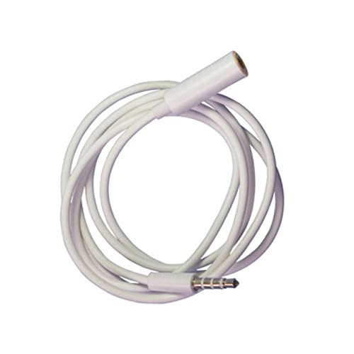 LOORGVEL 1M Kopfhörer Verlängerungskabel Audio Extender für Lautsprecher Tablets Pcs Hochwertiges Stereo Weich Dehnbar für Musikliebhaber von LOORGVEL