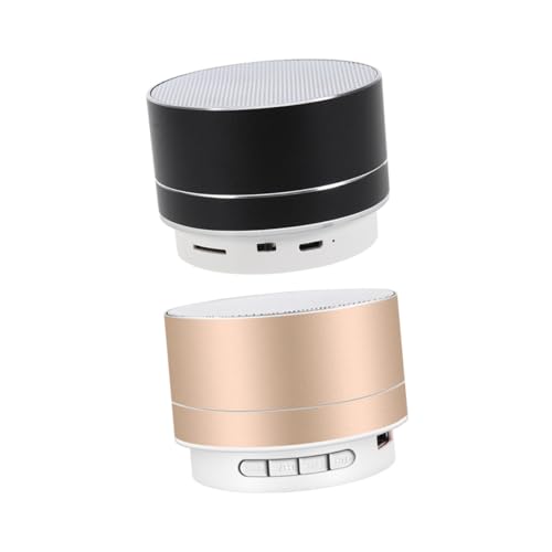 LOORGVEL 2Stücke Mini Lautsprecher Tragbarer Wireless Bass Lautsprecher mit LED für Zuhause Büro Reisen Kompatibel mit Kraftvoller Musikspieler LOORGVEL 2Stücke Mini Lautsprecher Tragbarer Wireless Bass Lautsprecher mit LED für Zuhause Büro Reisen Kompatibel mit Kraftvoller Musikspieler von LOORGVEL