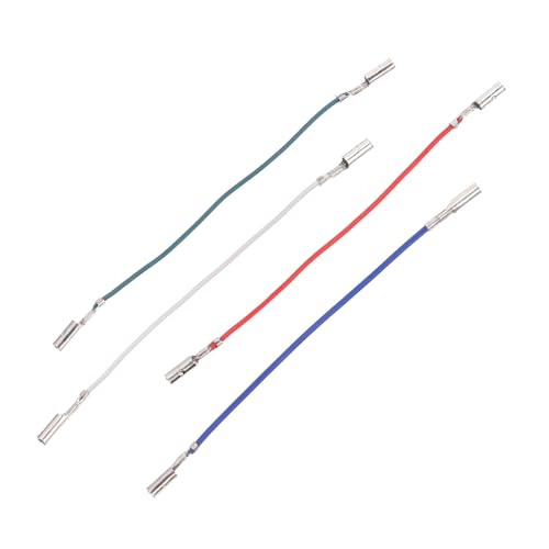 LOORGVEL 4Stücke Leitungsdrähte Flexible Kabel für Phonographen Langlebig Isoliert Verschiedenen LOORGVEL 4Stücke Leitungsdrähte Flexible Kabel für Phonographen Langlebig Isoliert Verschiedenen von LOORGVEL