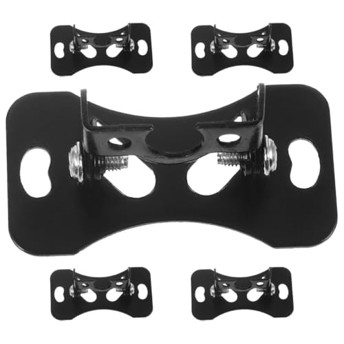 LOORGVEL 5pcs Universal Rückansicht Kamera Halterung Auto Hinten Kamera Montage Halterung Backup Kamera Halter Für Kennzeichen Schwarz von LOORGVEL