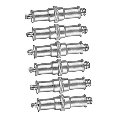 LOORGVEL 6Stücke Gewindeschraube Adapter bis Metall Wandlerschraube für Kamerastative Blitzgeräte Einfach zu Montieren Tragbar Langlebiges Zubehör für Fotografie LOORGVEL 6Stücke Gewindeschraube Adapter bis Metall Wandlerschraube für Kamerastative Blitzgeräte Einfach zu Montieren Tragbar Langlebiges Zubehör für Fotografie von LOORGVEL