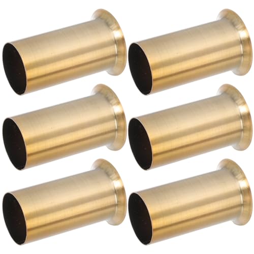 LOORGVEL 6Stücke Teiliges Lampenbasis Hülse für Kronleuchter Retro Lampenhaltersockel Installieren für Vintage Deckenleuchten und Lampenzubehör LOORGVEL 6Stücke Teiliges Lampenbasis Hülse für Kronleuchter Retro Lampenhaltersockel Installieren für Vintage Deckenleuchten und Lampenzubehör von LOORGVEL