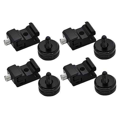 LOORGVEL 8Stücke Stativschraube Adapter Blitzschuh Adapter für DSLR Rig Gewinde Vielseitig Einsetzbar für Mikrofone LED Lichter Mehr LOORGVEL 8Stücke Stativschraube Adapter Blitzschuh Adapter für DSLR Rig Gewinde Vielseitig Einsetzbar für Mikrofone LED Lichter Mehr von LOORGVEL