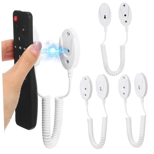 LOORGVEL Fernbedienungshalter mit Einziehbarem Kabel Selbstklebend für Tv Andere Geräte für Zuhause Hotel Restaurant zur Vermeidung von Verlusten Einfache Installation von LOORGVEL