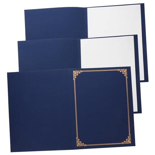 LOPUNER 3 Sätze Zertifikatshüllenordner Beschützer Zertifikate gebunden Unterlagen Dokumente Inhaber Dokumentenhalter aus Papier Hartes Deckungszertifikat Leistungsverzeichnis Marine LOPUNER 3 Sätze Zertifikatshüllenordner Beschützer Zertifikate gebunden Unterlagen Dokumente Inhaber Dokumentenhalter aus Papier Hartes Deckungszertifikat Leistungsverzeichnis Marine von LOPUNER